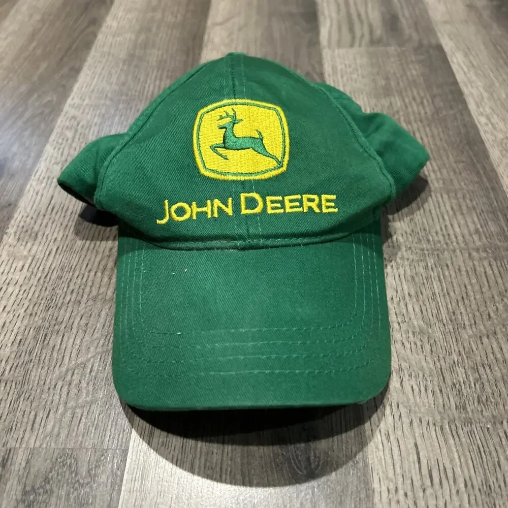 John Deere K Products Snapback Hat Preowned Farming Green
